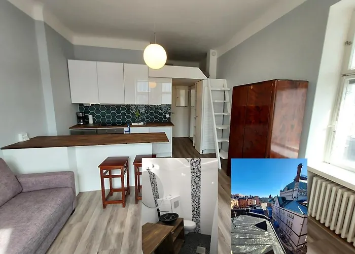 Apartment With Roof View Next To Railway Station