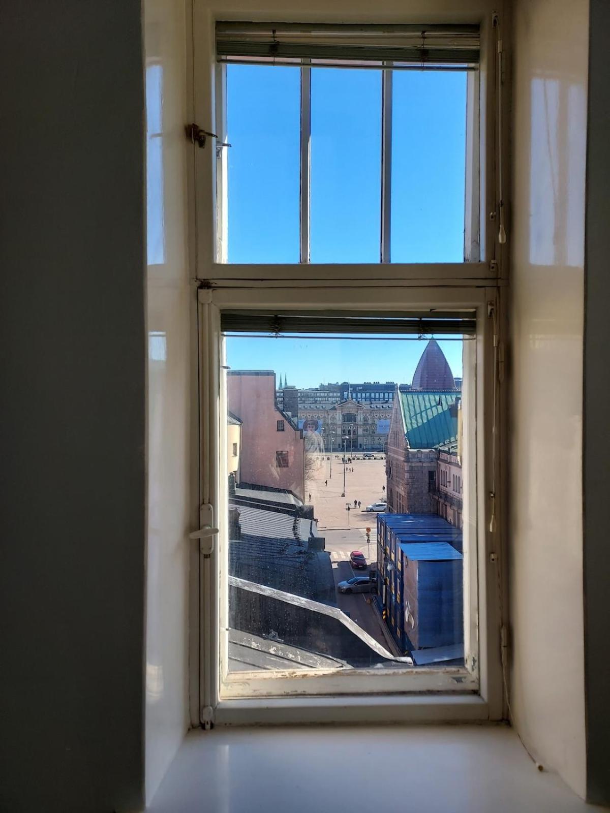 With Roof View Next To Railway Station